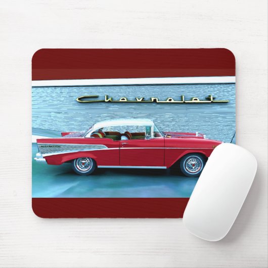 Chevy 1957 mousepad (Mit Mouse)