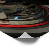 Chevy 1957 poster (Ecke)