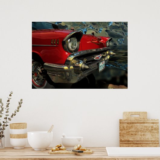 Chevy 1957 poster (Küche)