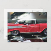 Chevy 1957 postkarte (Vorne/Hinten)