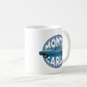 Chevy 1970 Monte Carlo hellblau Kaffeetasse (VorderseiteRechts)