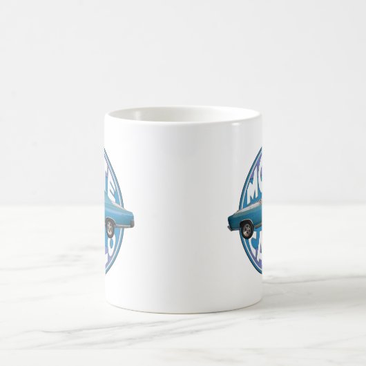 Chevy 1970 Monte Carlo hellblau Kaffeetasse (Mittel)