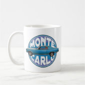 Chevy 1970 Monte Carlo hellblau Kaffeetasse (Links)