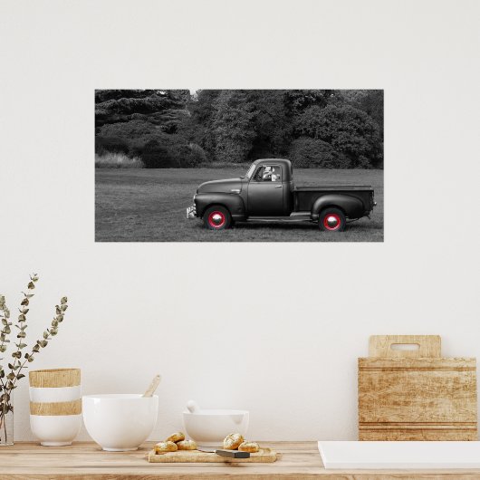 Chevy 3100 Lkw Poster (Küche)