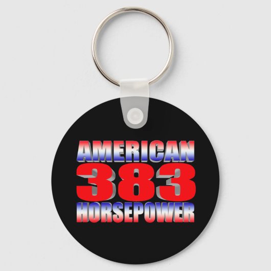 chevy 383 stroker schlüsselanhänger (Vorderseite)