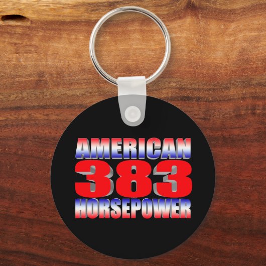 chevy 383 stroker schlüsselanhänger (Vorderseite)