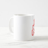 Chevy 396 PferdePower Kaffeetasse (Vorderseite Links)