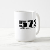 Chevy 572 großer Block Kaffeetasse (VorderseiteRechts)