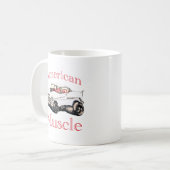 chevy amerikanischer Muskel 55 Kaffeetasse (Vorderseite Links)