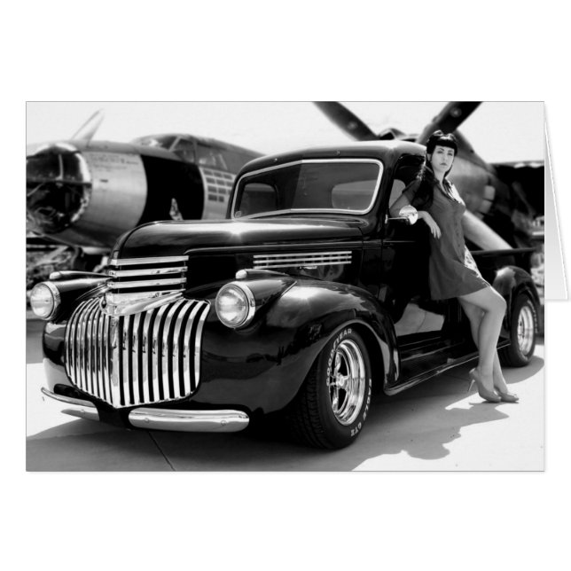 Chevy Auto-Lieferwagen-LKW-Button 1941 herauf (Vorderseite (Horizontal))