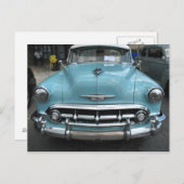 Chevy Bel Air 1953 Postkarte (Vorne/Hinten)