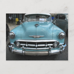 Chevy Bel Air 1953 Postkarte