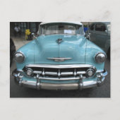 Chevy Bel Air 1953 Postkarte (Vorderseite)