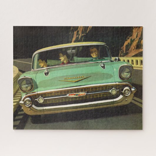 Chevy Bel Air 1957 Puzzle (Horizontal)
