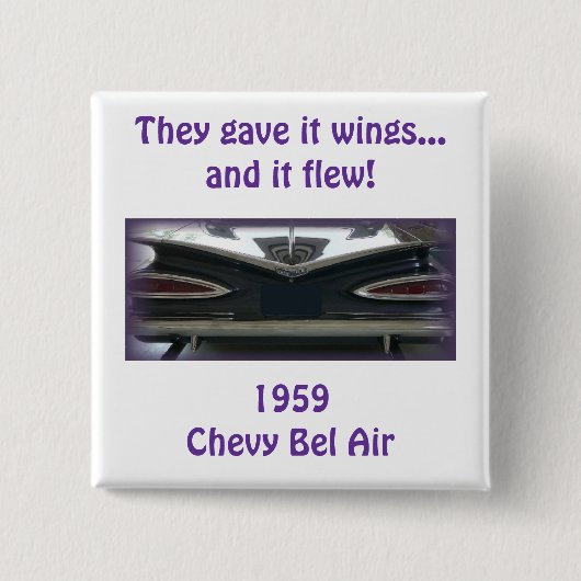 Chevy Bel Air 1959 Button (Vorderseite)