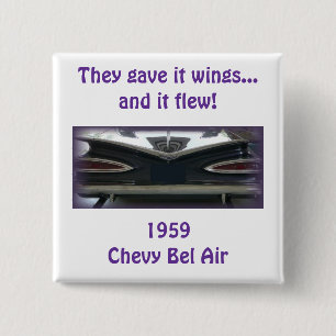 Chevy Bel Air 1959 Button
