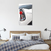 Chevy Bel Air 56 Schwanz Licht Leinwanddruck (Insitu (Schlafzimmer))