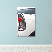 Chevy Bel Air 56 Schwanz Licht Leinwanddruck (Insitu (Holzboden))