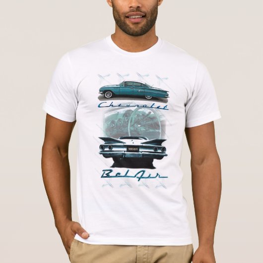 Chevy Bel Air aus T-Shirt von 1960 (Vorderseite)