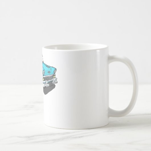 Chevy Bel Air - Blau Kaffeetasse (Rechts)