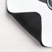 Chevy Bel Air - Blau Mousepad (Ecke)