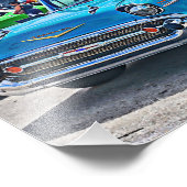 Chevy Bel Air Hotrod Art Fotodruck (Ecke)