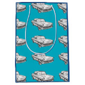 Chevy Bel Air-klassische Auto-Illustration 1957 Mittlere Geschenktüte (Vorderseite)