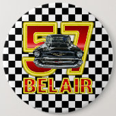 Chevy Bel Air-Knopf 1957 Button (Vorderseite)