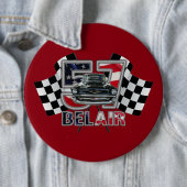Chevy Bel Air-Knopf 1957 Button (Beispiel)