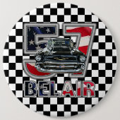 Chevy Bel Air-Knopf 1957 Button (Vorderseite)