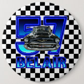 Chevy Bel Air-Knopf 1957 Button (Vorderseite)