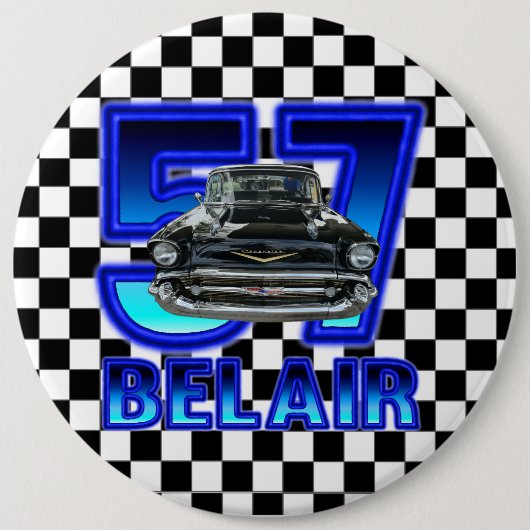 Chevy Bel Air-Knopf 1957 Button (Vorderseite)