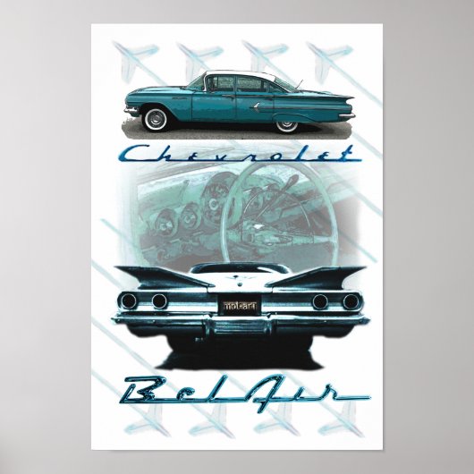 Chevy Bel Air Poster (Vorne)