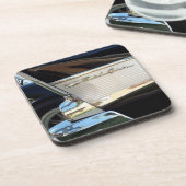 Chevy Bel Air Schwanz-Flossen-Untersetzer 1957 Untersetzer (Linke Seite)