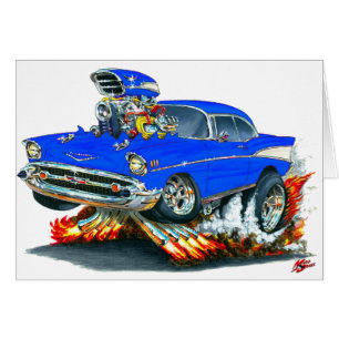 Chevy Belair Blau-Auto 1957