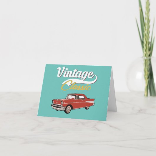 Chevy Belair Feiertagskarte (Vorderseite)