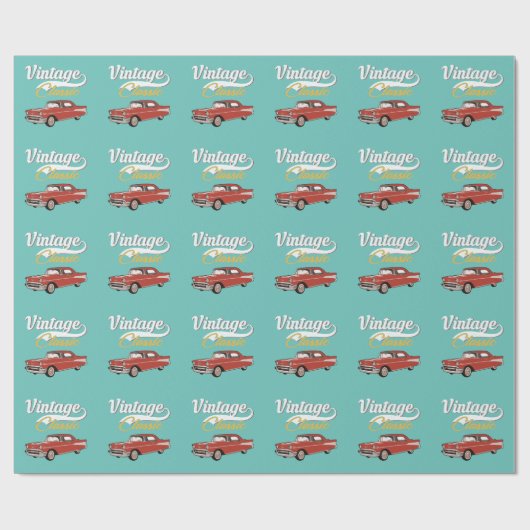 Chevy Belair Geschenkpapier (Flach)