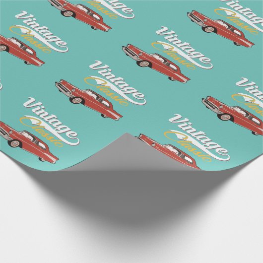 Chevy Belair Geschenkpapier (Ecke)