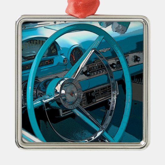 Chevy Belair Ornament Aus Metall (Vorne)