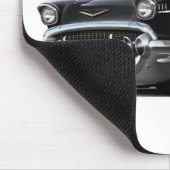 Chevy Belair Polizeiwagen 1957 Mousepad (Ecke)