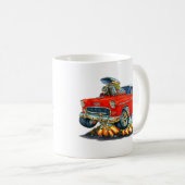 Chevy Belair Rot-Auto 1955 Kaffeetasse (VorderseiteRechts)