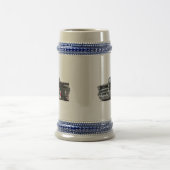 Chevy Belair schwarzes Kabriolett 1957 Bierglas (Mittel)