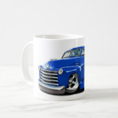 Chevy Blau-LKW 1950-52 Kaffeetasse (Vorderseite Links)
