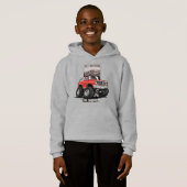 Chevy Blazer 'No Roads' Design der 80er Jahre Hoodie (Vorne ganz)