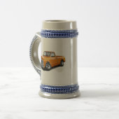 Chevy C10 Orangen-LKW 1970-72 Bierglas (Vorderseite Links)