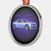 Chevy: Camaro 2012 Silbernes Ornament (Links)