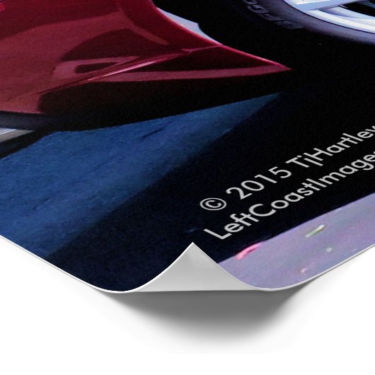 CHEVY CAMARO POSTER (Ecke)