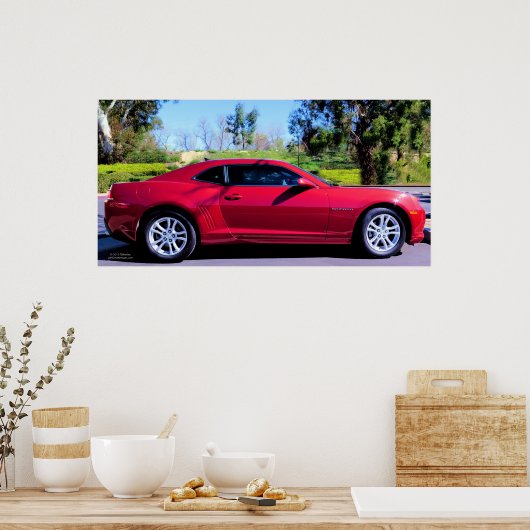 CHEVY CAMARO POSTER (Küche)