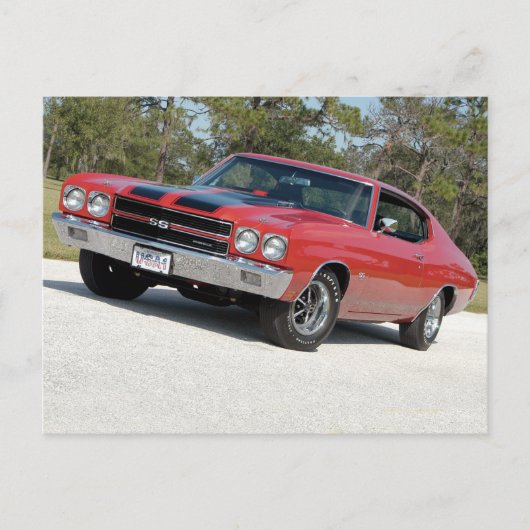 Chevy Chevelle SS 454 LS6 Postkarte (Vorderseite)