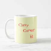 Chevy Corvair '61 Kaffeetasse (Links)